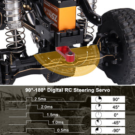 HobbyPark robust metal gears deliver durable performance in tough RC tasks.