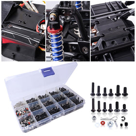 HobbyPark washers, lock nuts, body clips and E-clips for reliable assemblies.