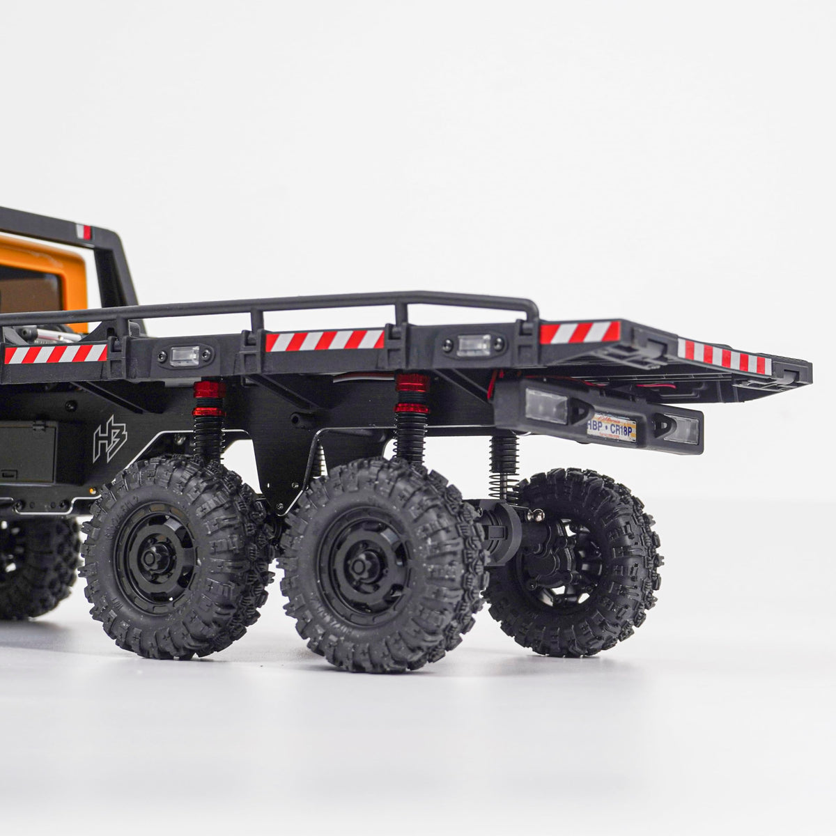 Beadlock wheels improve tire grip on uneven terrain.