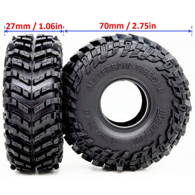 Hobbysoul 1.0 beadlock wheel fit ensures secure mounting in tough terrains.