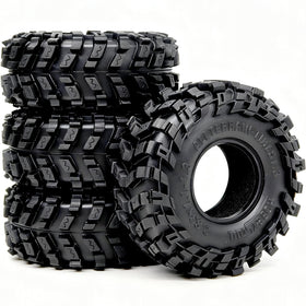 HOBBYSOUL 1.3 tires tread closeup highlighting soft sticky compound on rocks