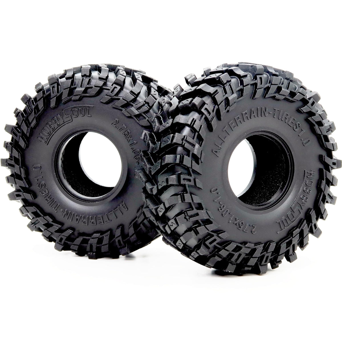 Hobbysoul 27mm width adds stability and grip on uneven surfaces.