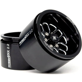 Hobbysoul wheel uses 12mm hex hub for universal fit.