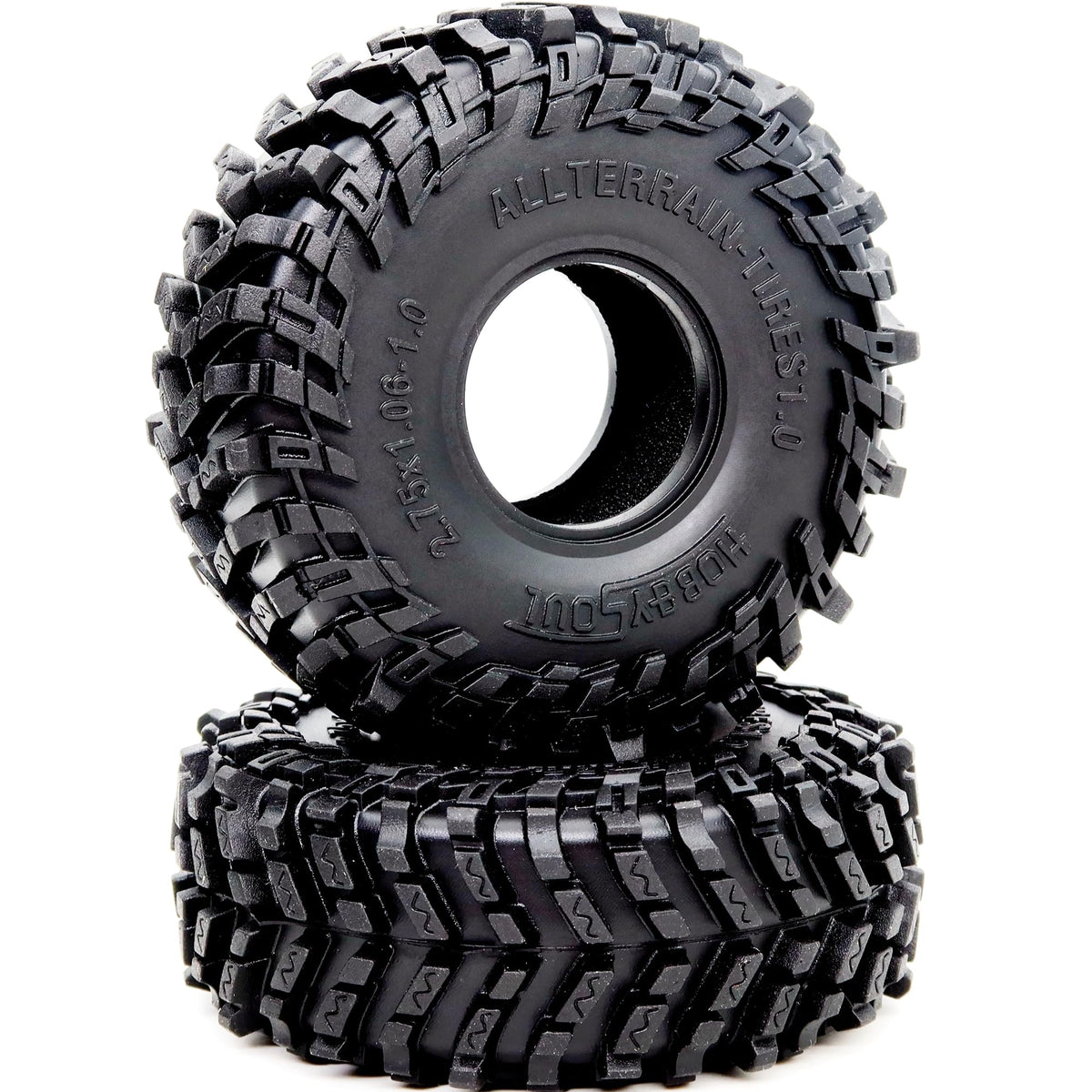 Hobbysoul Tires with foam inserts provide reliable support and shape under load.