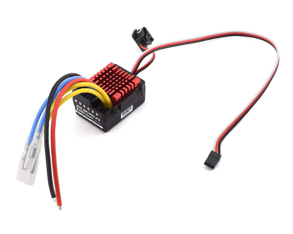 HOBBYWING QuicRun 880 ESC for dual brushed motors, waterproof for all-weather RC racing applications