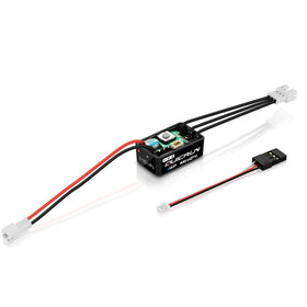 HOBBYWING QuicRun WP Mini24 ESC ports and cables with secure connections