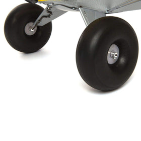 HobbyZone Carbon Cub S2 1.3m cockpit closeup shows scale realism