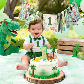 HODIHIWI dinosaur birthday hat, perfect for adorable party photos
