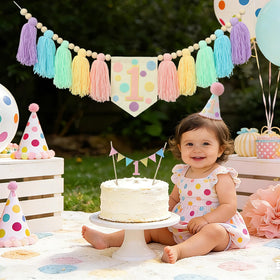 HODIHIWI high-chair banner in-use view for instant party ambiance.