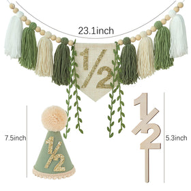 HODIHIWI party photo prop setup for family memories