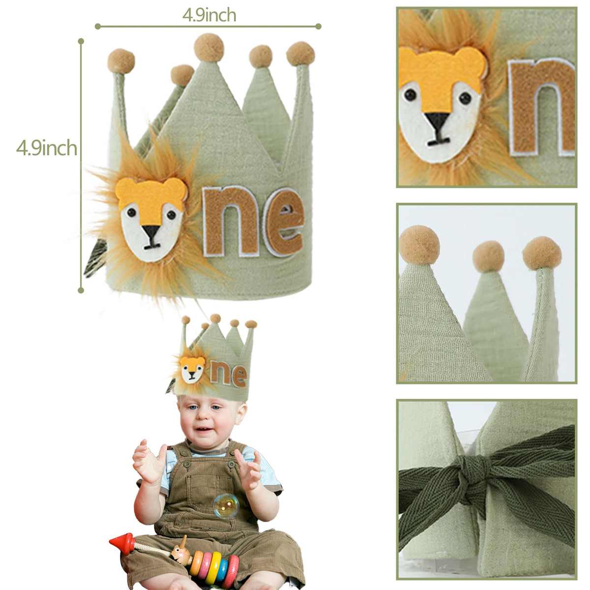 HODIHIWI Wild One reusable decor kit for future celebrations.