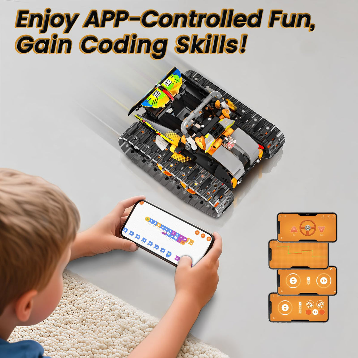 Hodurgyi 5 in 1 racing car kit for speed and DIY learning