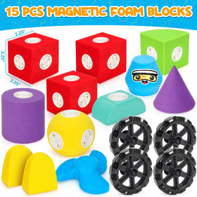 Hodurgyi magnetic blocks snap and rotate for endless design possibilities