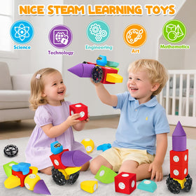 Hodurgyi foam blocks in bright colors spark imaginative construction and fine motor skills
