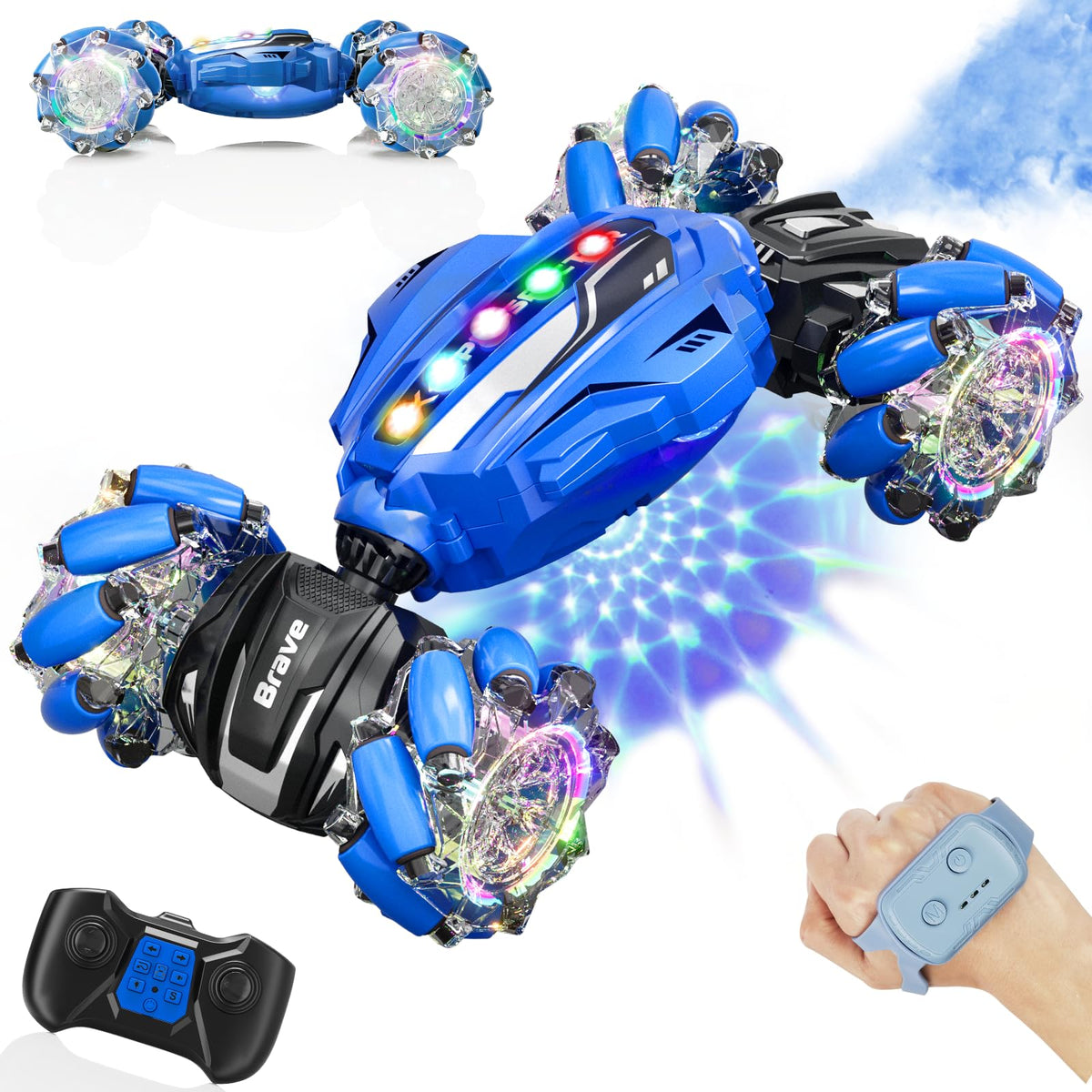 Hodurgyi gift set includes car, controller, watch, and USB cable.