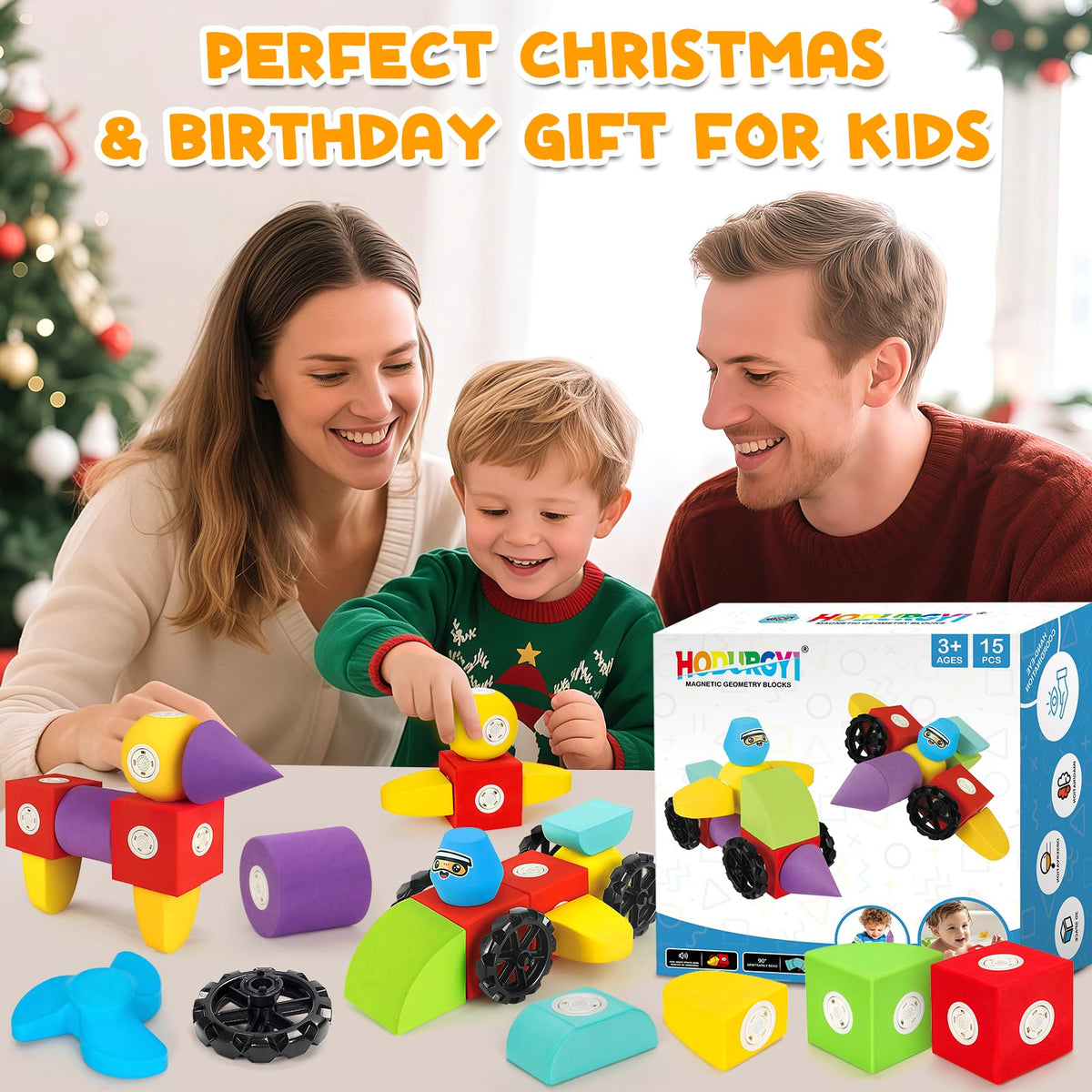 Hodurgyi set includes storage bag and manual for organized, educational fun