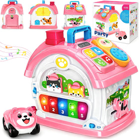 Hodurgyi Montessori musical house buttons stimulate early learning with tactile engagement