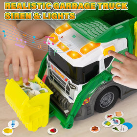 Hodurgyi rear compartment dump action shown during play.