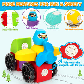 Hodurgyi blocks with safe rounded edges support safe, cooperative play