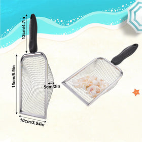 Hoemwarm toy organizer bag keeps beach toys tidy and portable