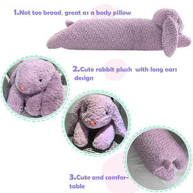 Hofun4U rabbit plush PP cotton fill detail for plush feel