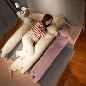 Hofun4U rabbit plush vacuum packing image shows compact packaging.
