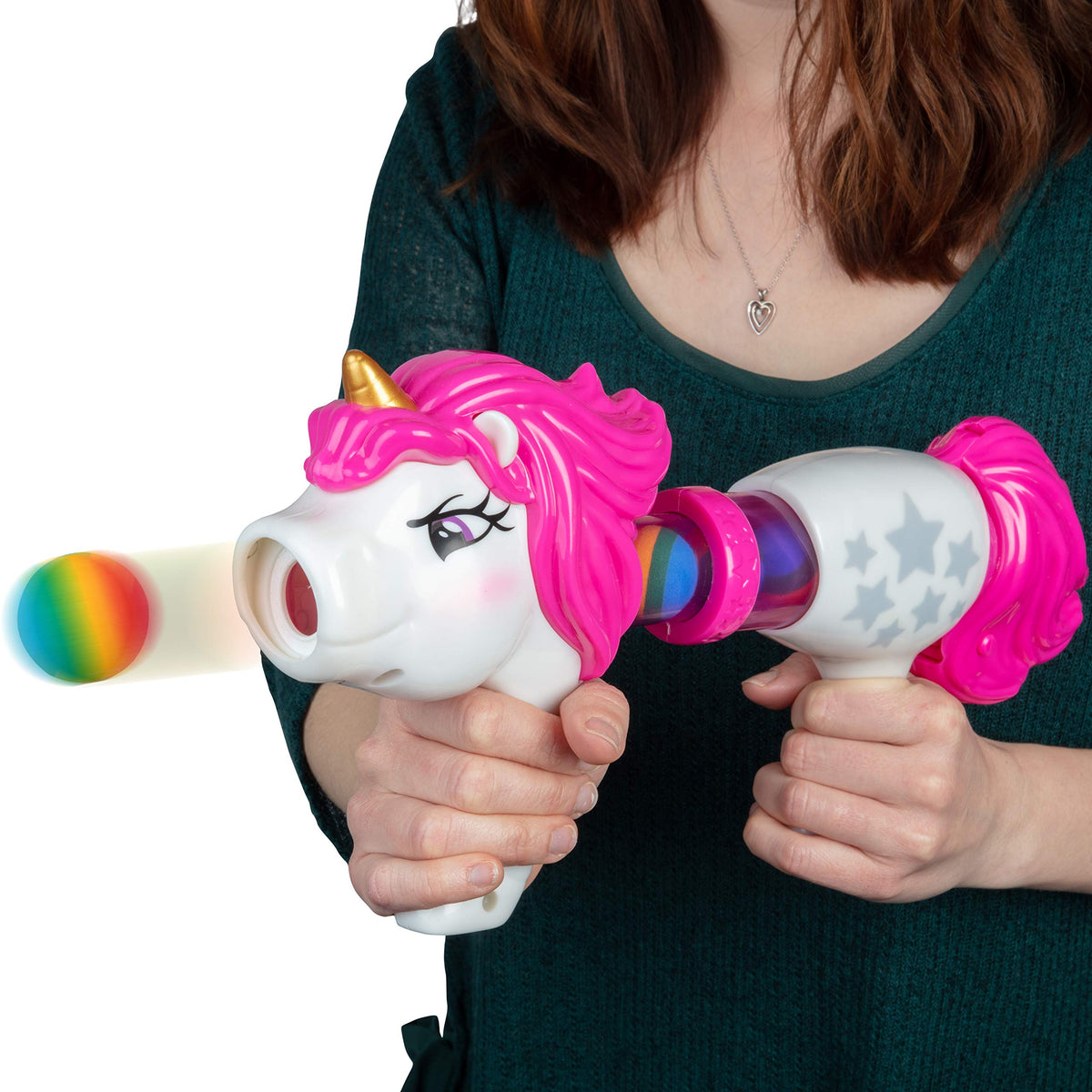 Gift-ready packaging featuring Hog Wild Unicorn Power Popper for holidays
