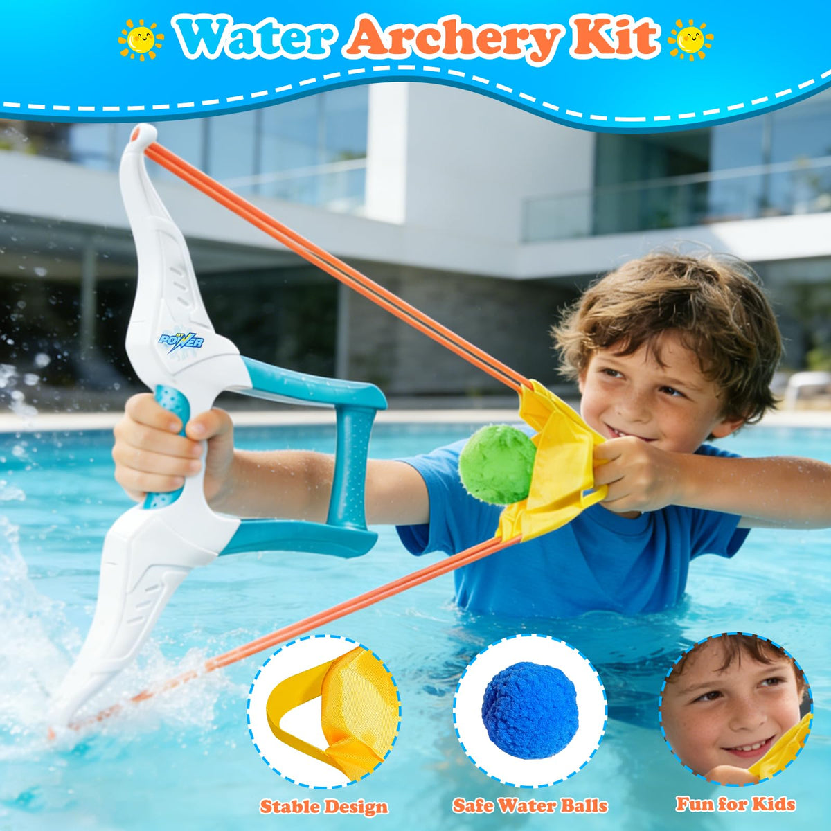 Hogaruly kids aiming and launching action for engaging outdoor play.