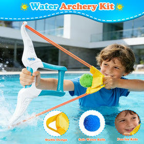 Hogaruly kids aiming and launching action for engaging outdoor play.