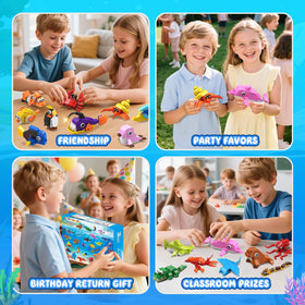 HOGOKIDS crab bricks promote color recognition during playtime