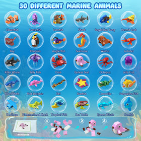 HOGOKIDS jellyfish bricks encourage imaginative ocean storytelling