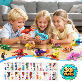 HOGOKIDS shark building blocks ideal for party favors and classroom prizes