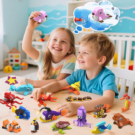 HOGOKIDS turtle blocks for cooperative play at parties and classroom activities