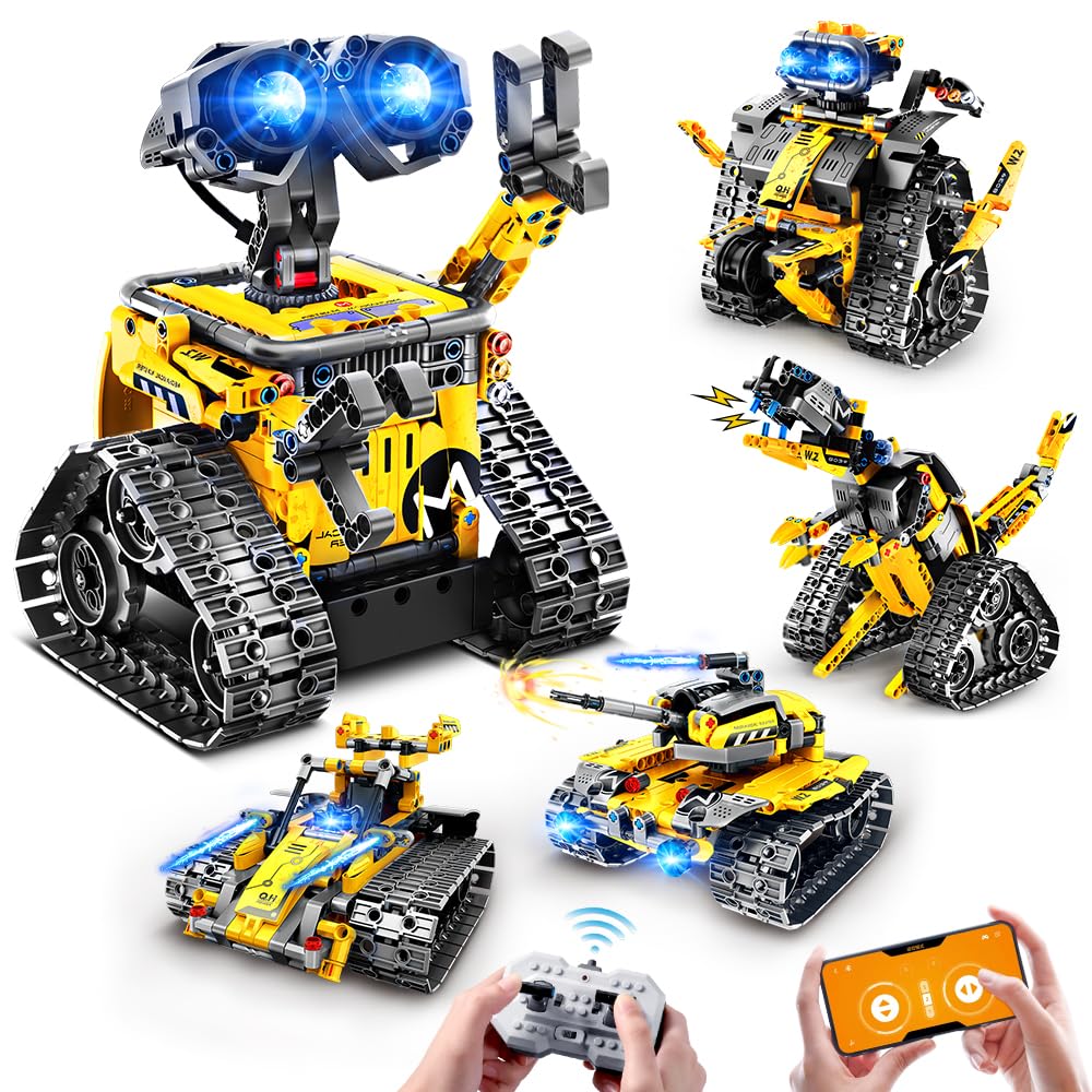 HOGOKIDS 5-in-1 robot models for versatile creativity