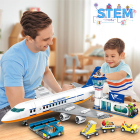 HOGOKIDS airplane cockpit interior with removable roof for access