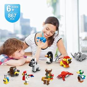HOGOKIDS colorful pieces closeup for tactile, visual exploration.
