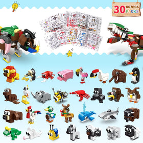 HOGOKIDS whale figure blocks ideal for hands-on learning and storytelling.