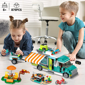 HOGOKIDS City Camper Van BBQ grill accessory adds outdoor cooking fun