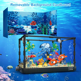 HOGOKIDS colorful sea creatures collection enhances creative building and learning.