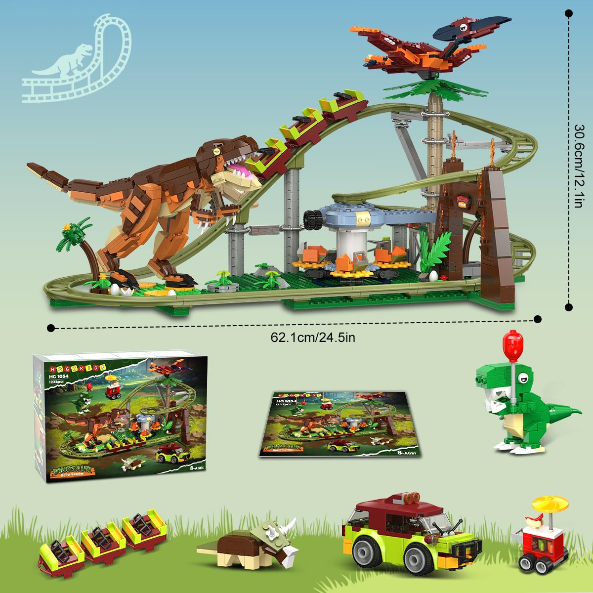 HOGOKIDS dino-adventure-jungle-scene creates immersive exploration.