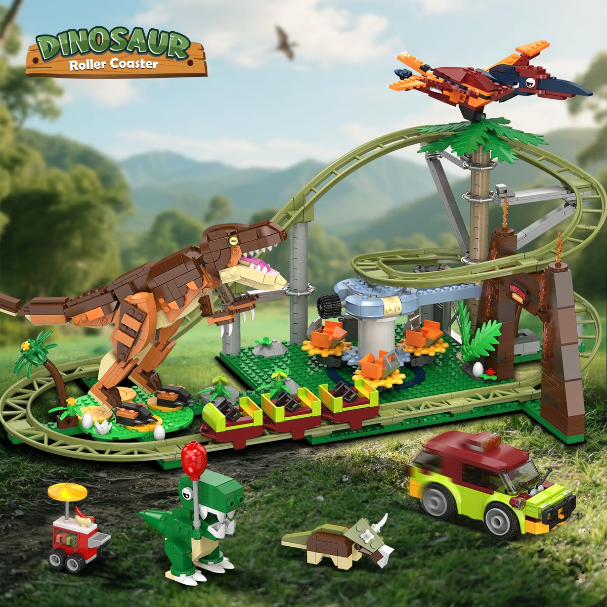 HOGOKIDS dinosaur-flying-figure inspires imaginative aerial adventures.
