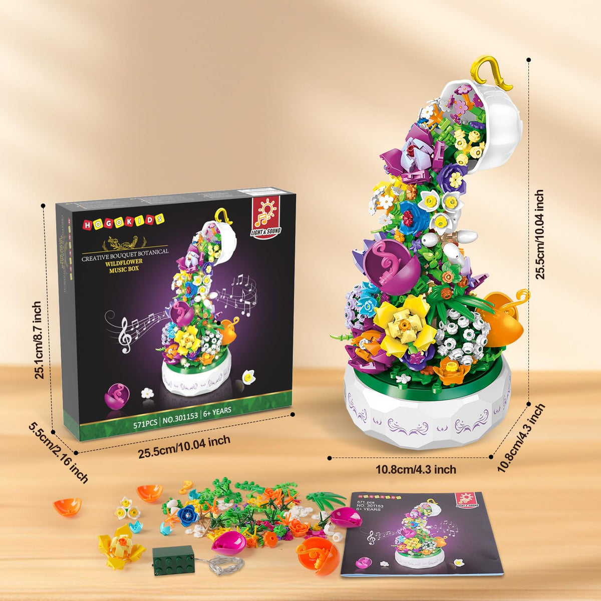 HOGOKIDS Display Stand elegant decor for home or office