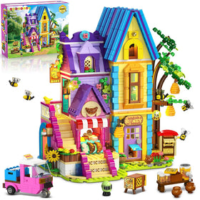 HOGOKIDS Friends House honey workshop exterior fostering imaginative play and family bonding.