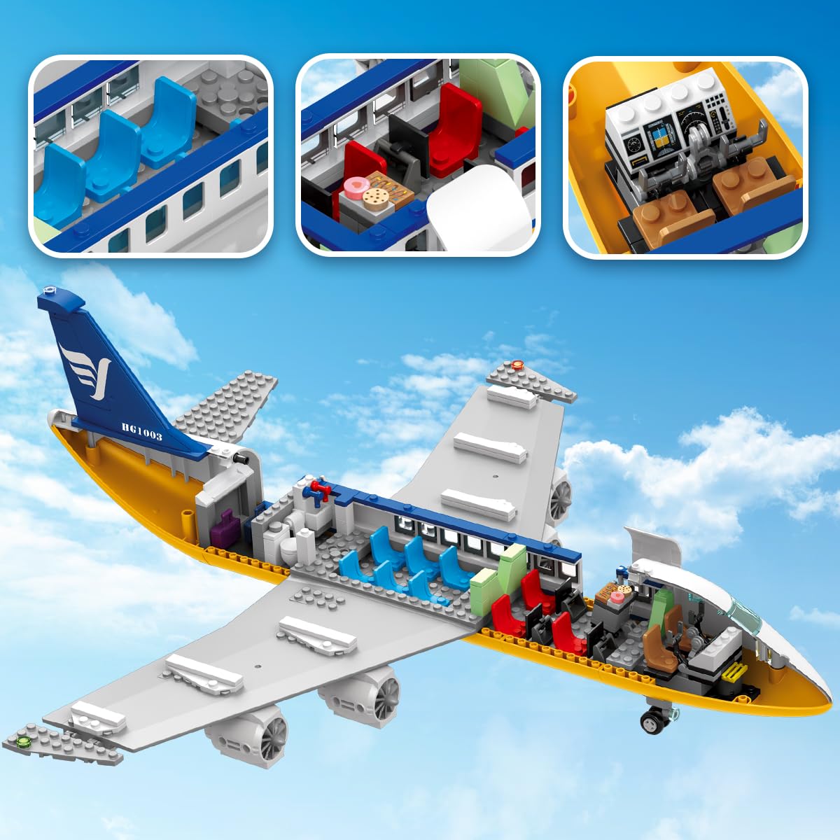 HOGOKIDS luggage trailer and baggage conveyor for authentic flow