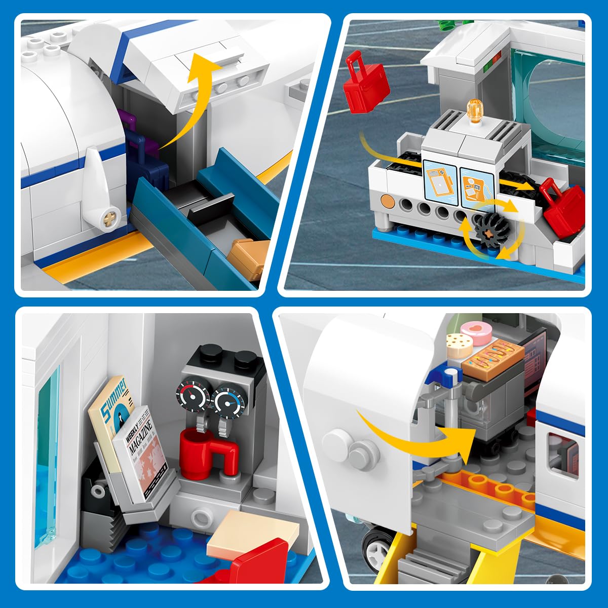 HOGOKIDS mobile stairway attaches to airplane door