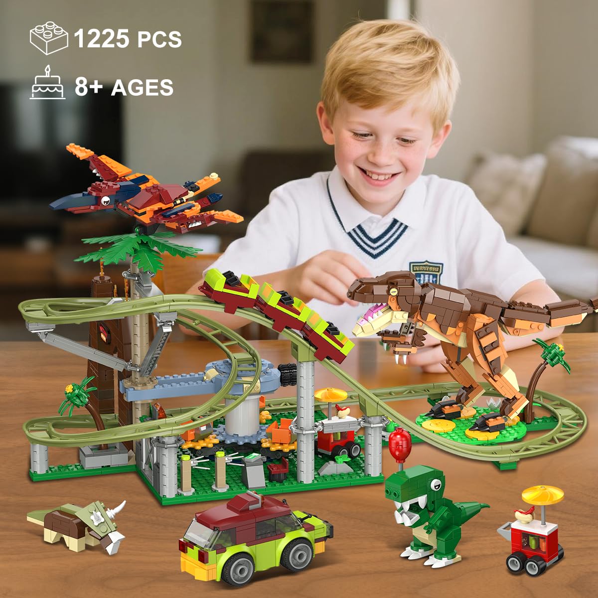 HOGOKIDS off-road-vehicle-dinosaur-explorer supports rugged adventure play.