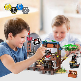 HOGOKIDS treasure maps and coins inspire treasure-hunt play.