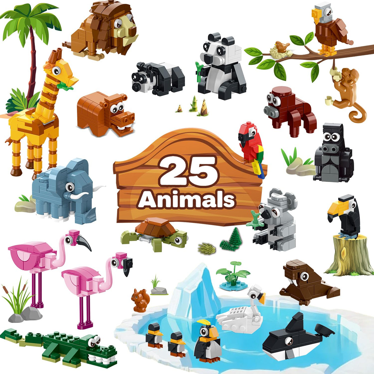 HOGOKIDS Rockery and waterfall scene – rugged terrain for exploration and discovery.