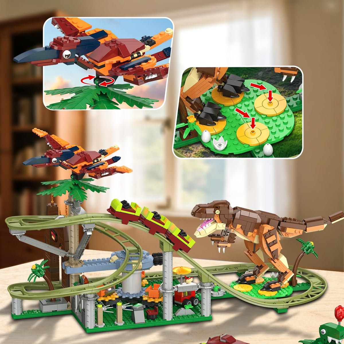 HOGOKIDS roller-coaster-track-assembly highlights hands-on building and thrills.