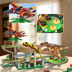 HOGOKIDS roller-coaster-track-assembly highlights hands-on building and thrills.